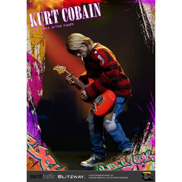 Figura Kurt Cobain On Stage 1/6 31 cm - Collector4u.com