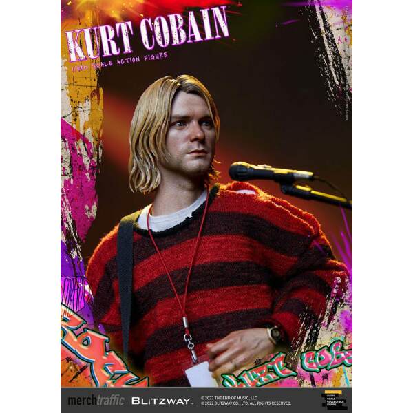 Figura Kurt Cobain On Stage 1/6 31 cm - Collector4u.com