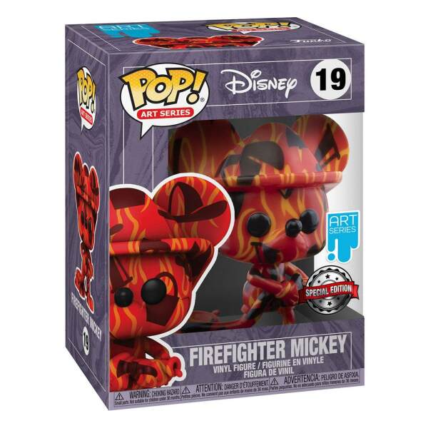 Funko Firefighter Mickey 9 cm Disney Figura POP! Disney Artist Series Vinyl - Collector4u.com