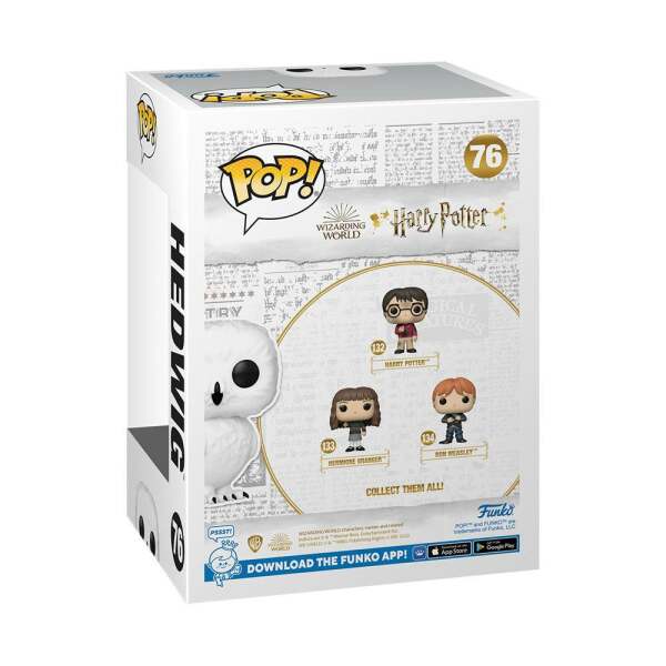 Set de Minifigura y Camiseta Hedwig talla L Harry Potter POP! & Tee - Collector4u.com