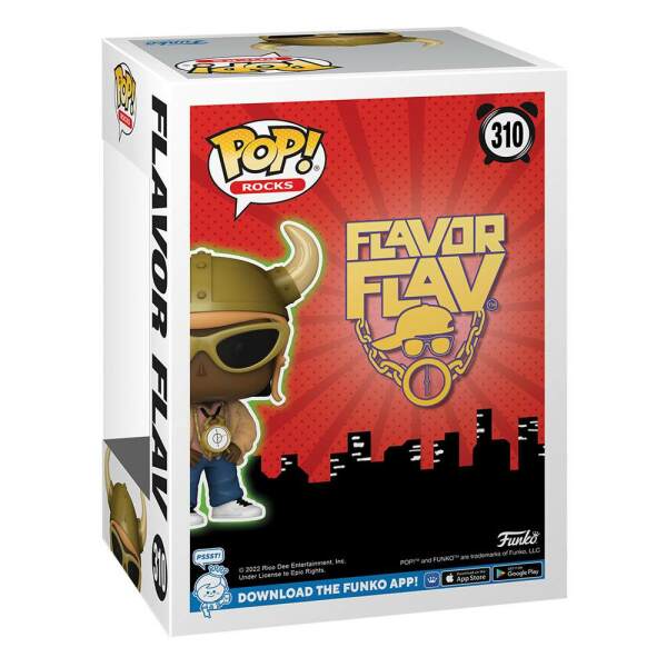 Funko Flavor Flav POP! Rocks Vinyl Figura 9 cm - Collector4u.com