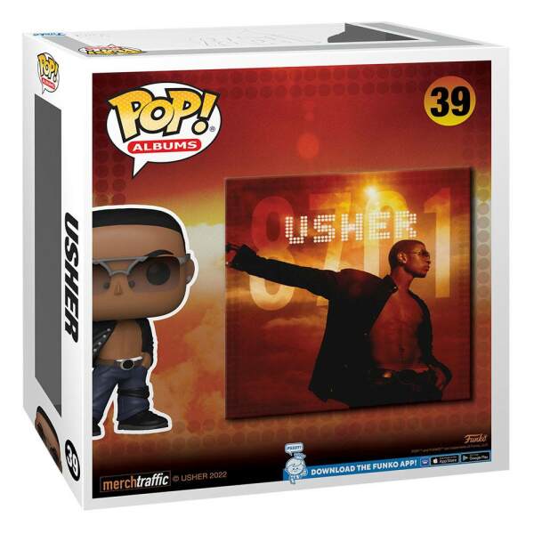 Funko 8701 Usher POP! Albums Vinyl Figura 9 cm - Collector4u.com