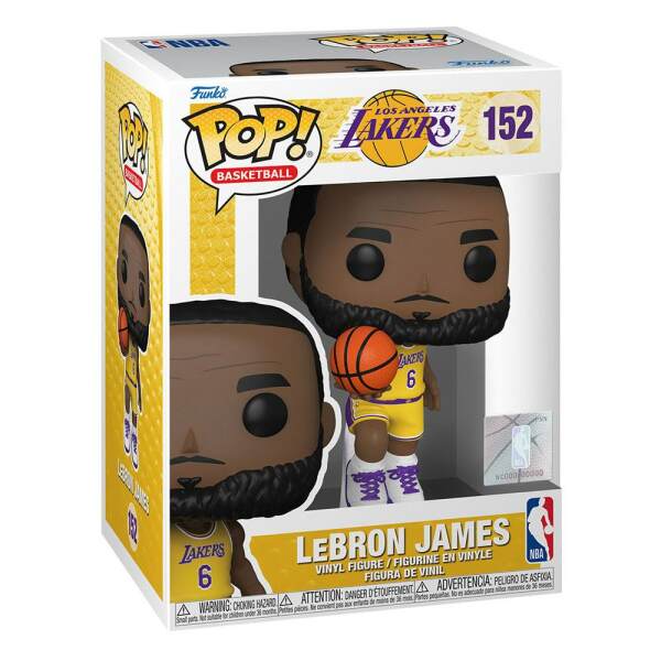 Funko LeBron James Lakers NBA POP! Sports Vinyl Figura 9 cm - Collector4u.com