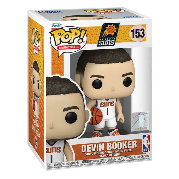 Funko Devin Booker Suns NBA POP! Sports Vinyl Figura 9 cm - Collector4u.com