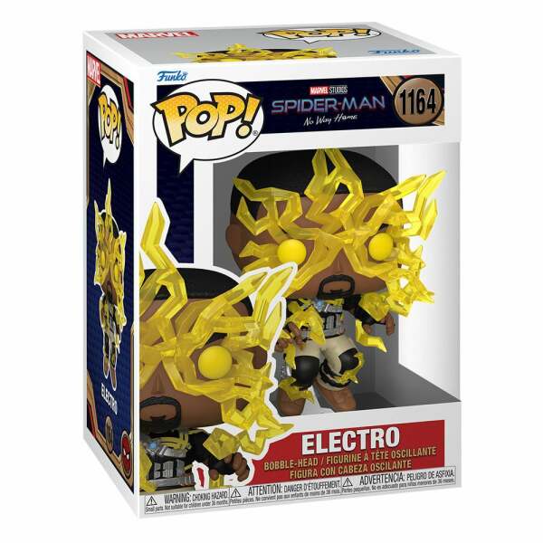 Funko Electro SpiderMan sin camino a casa Figura POP! Marvel Vinyl 9 cm - Collector4u.com