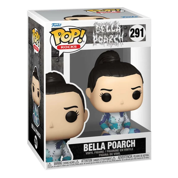 Funko Bella Poarch Bab PTCHWRK POP! Rocks Vinyl Figura 9 cm - Collector4u.com