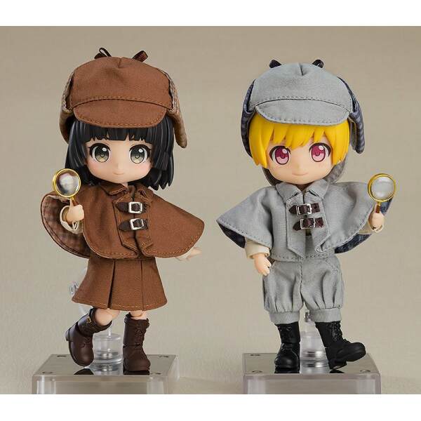 Accesorios para las Figuras Nendoroid Doll Outfit Set Detective Boy Gray Original Character - Collector4u.com
