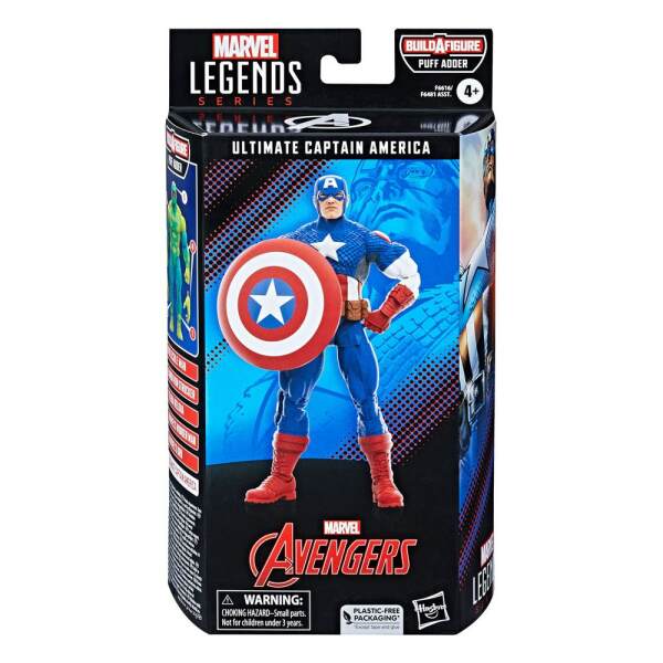 Figura Puff Adder BAF Ultimate Captain America Marvel Legends 15 cm - Collector4u.com