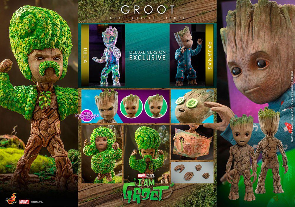 Figura Groot Deluxe Version Yo soy Groot 26 cm - Collector4u.com