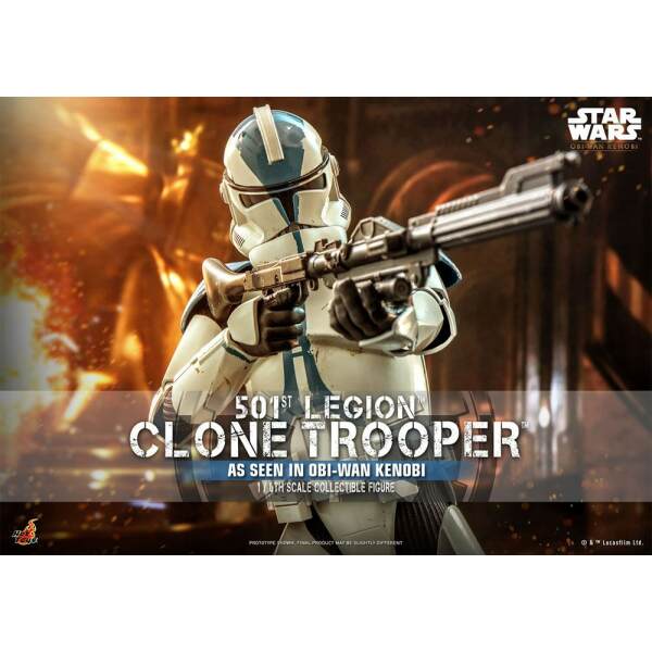 Figura 501st Legion Clone Trooper Star Wars Obi Wan Kenobi 1/6 30 cm - Collector4u.com