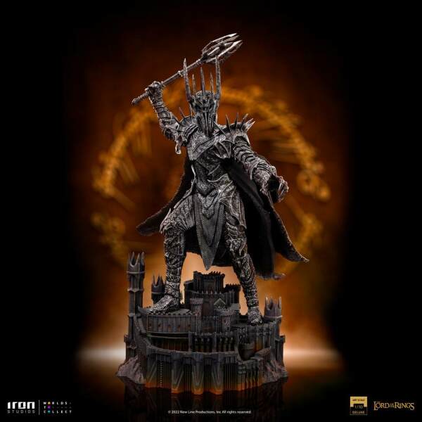 Estatua Deluxe Art Scale Sauron El Señor de los Anillos 1/10 38 cm - Collector4u.com