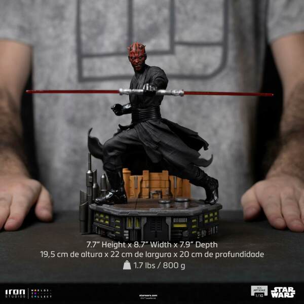 Estatua Darth Maul Star Wars BDS Art Scale 1/10 19 cm - Collector4u.com