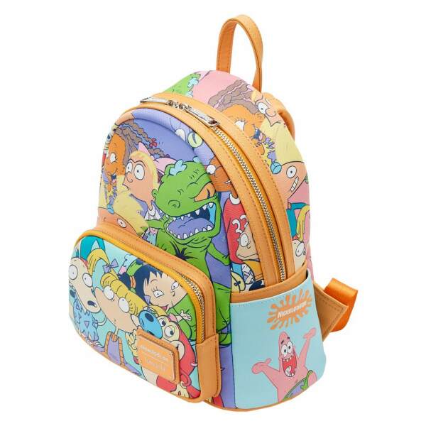Mochila Nick 90s Color Block AOP Nickelodeon by Loungefly - Collector4u.com