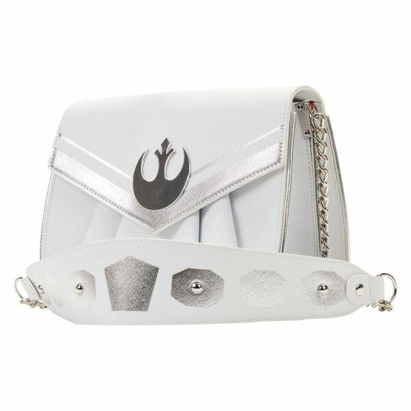 Mochila Princess Leia White Cosplay Chain Strap Star Wars by Loungefly - Collector4u.com