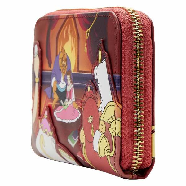 Monedero Beauty and the Beast Fireplace Scene Disney by Loungefly - Collector4u.com