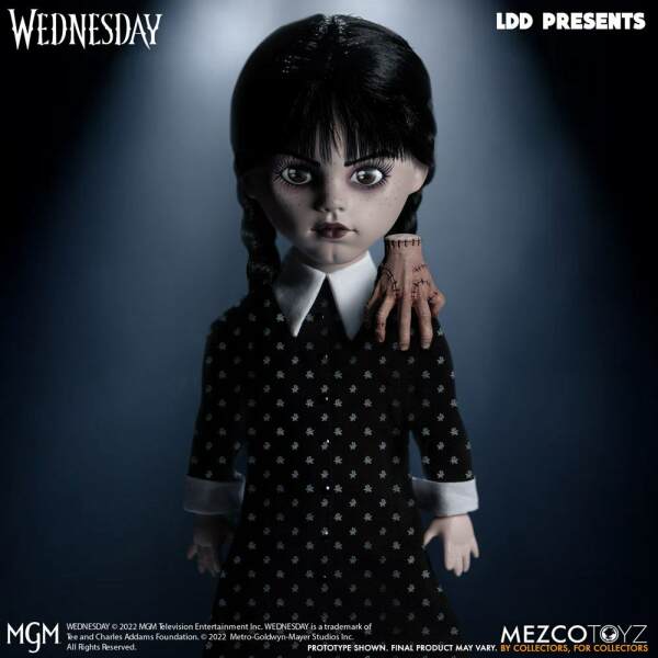 Muñeco Miércoles Addams Wednesday Living Dead Dolls 25 cm - Collector4u.com