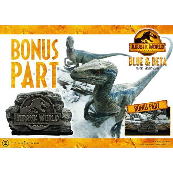 Estatua Legacy Museum Collection Blue and Beta Bonus Version Jurassic World Dominion 1/6 41 cm - Collector4u.com