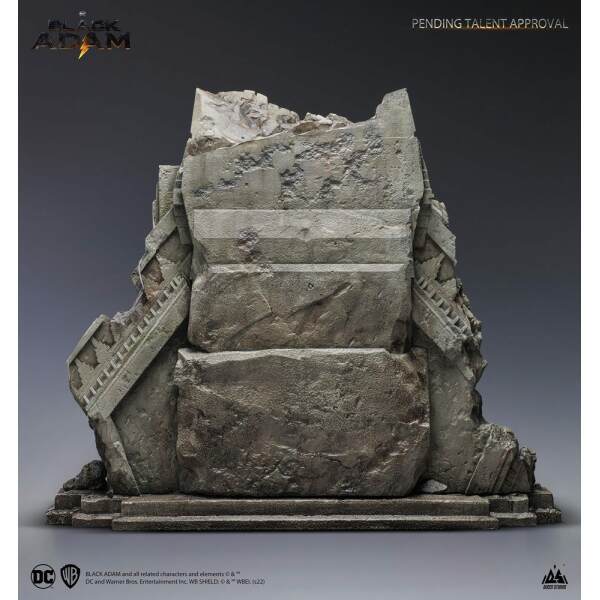 Estatua Black Adam On Throne 1/4 53 cm - Collector4u.com