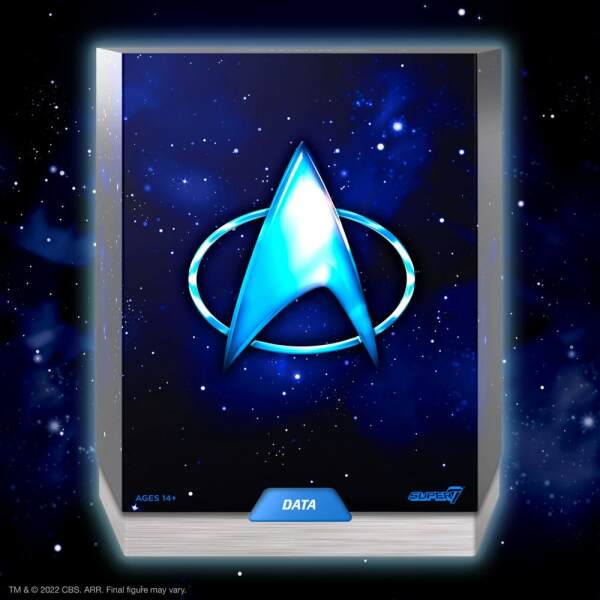 Figura Ultimates Lieutenant Commander Data Star Trek: The Next Generation 18 cm - Collector4u.com