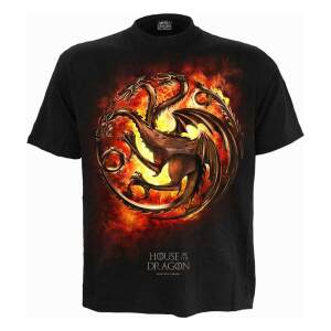Camiseta Dragon Flames House of the Dragon talla XL