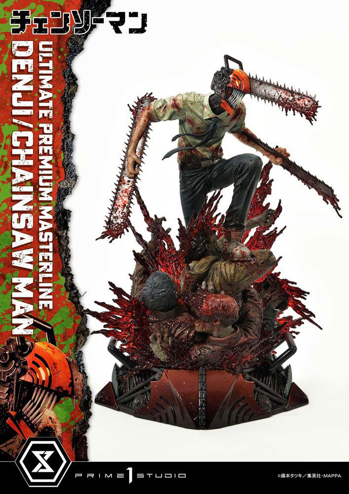 Estatua Denji Chainsaw Man PVC 1/4 57 cm