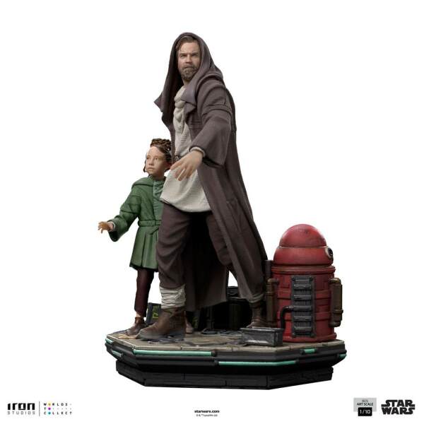 Estatua Obi-Wan and Young Leia Star Wars Obi-Wan Kenobi Deluxe Art Scale 1/10 20 cm
