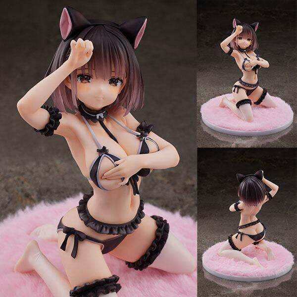 Estatua PVC 1/6 Roar, Posing in Front of a Mirror - Ayaka-chan TPK-017 Original Character 17 cm