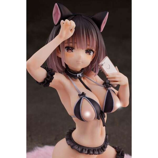 Estatua PVC 1/6 Roar, Posing in Front of a Mirror - Ayaka-chan TPK-017 Original Character 17 cm