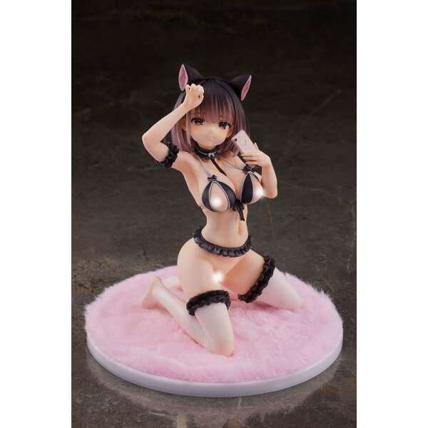 Estatua PVC 1/6 Roar, Posing in Front of a Mirror - Ayaka-chan TPK-017 Original Character 17 cm