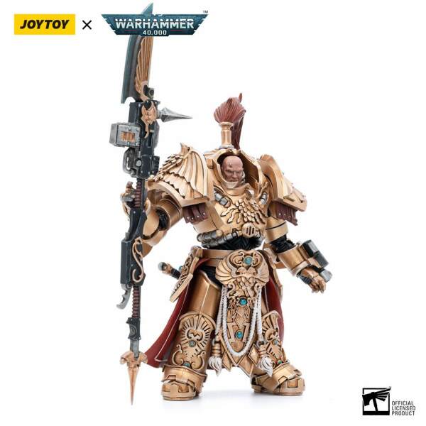 Figura Adeptus Custodes Shield Captain in Allarus Terminator Armour Hydon Seronis Warhammer 40k 1/18 14 cm