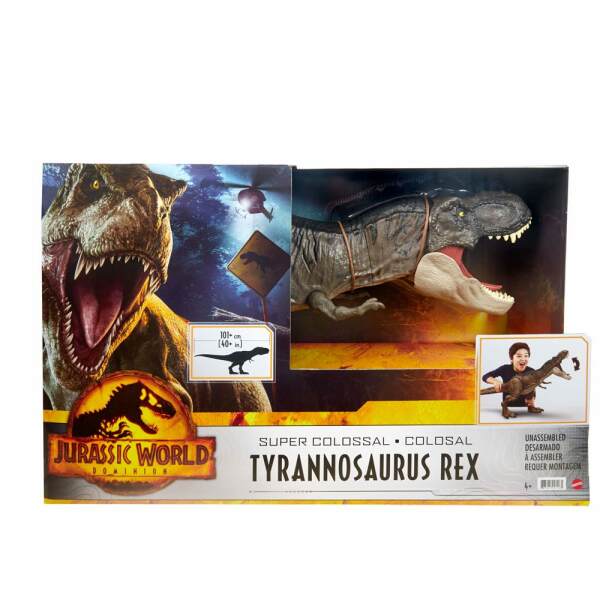 Figura Super Colossal Tyrannosaurus Rex Jurassic World Dominion 3