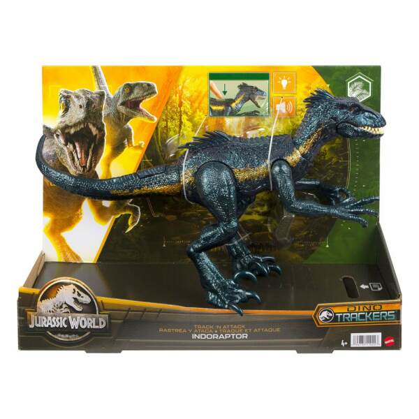 Figura Track N Attack Indoraptor Jurassic World Dino Trackers 3