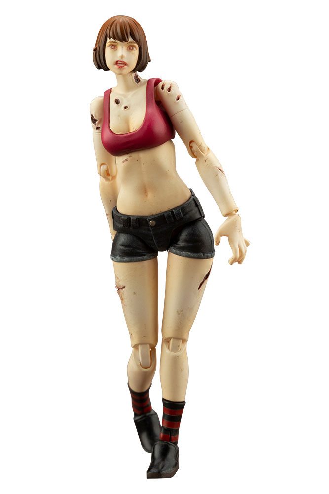 Maqueta Plastic Model Kit 1/24 Zombinoid Wretched Girl End of Heroes 7 cm