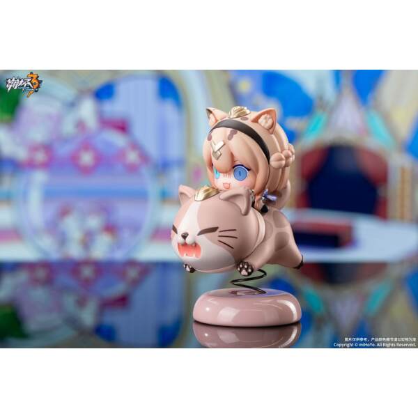 Estatua Pardofelis Happy Shake Honkai Impact 3rd 8 cm - Collector4u.com