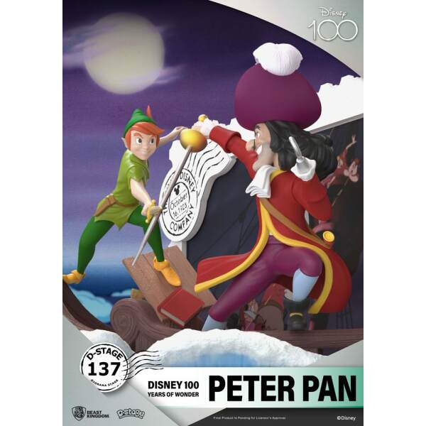 Diorama Peter Pan Disney 100th Anniversary PVC D-Stage 12 cm - Collector4u.com