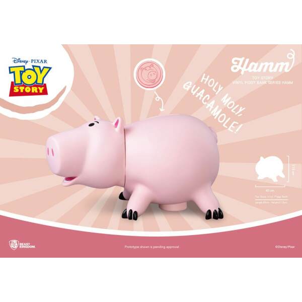 Hucha Piggy Vinyl Toothless Hamm Toy Story 40 cm - Collector4u.com