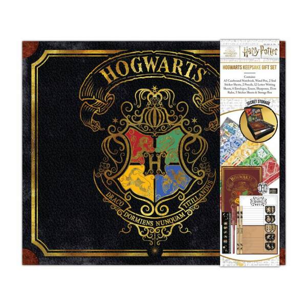 set de escritura Keepsake Colourful Crest Harry Potter - Collector4u.com