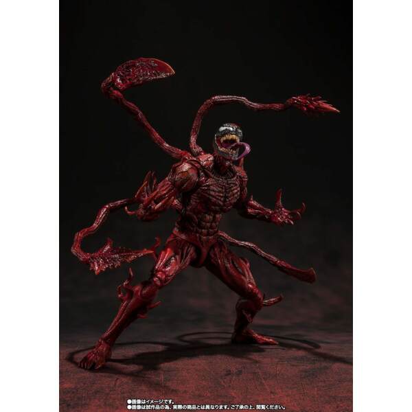 Figura S.H. Figuarts Carnage Venom: Habrá Matanza 21 cm - Collector4u.com