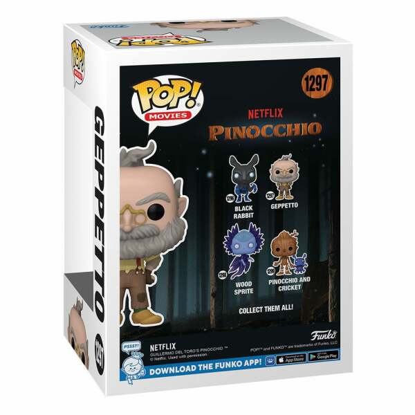 Funko Geppeto Pinocchio Figura POP! Movies Vinyl 9 cm - Collector4u.com