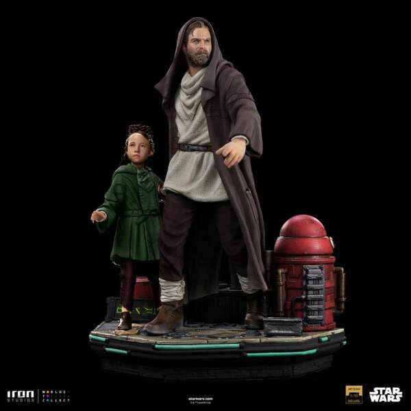 Estatua Obi-Wan and Young Leia Star Wars Obi-Wan Kenobi Deluxe Art Scale 1/10 20 cm - Collector4u.com