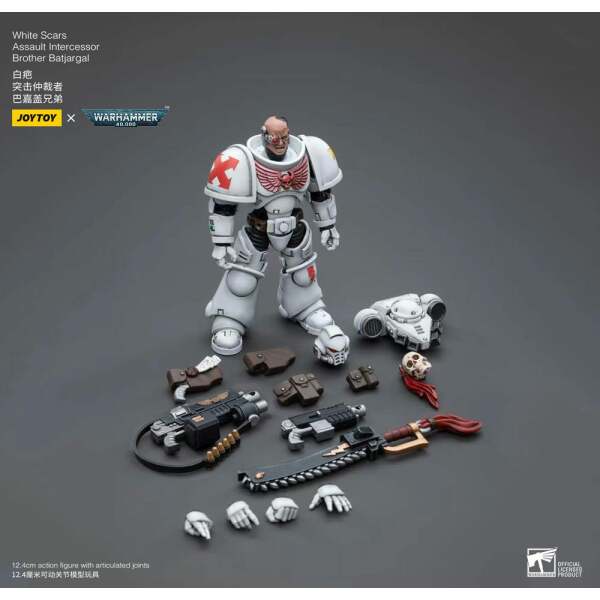 Figura White Scars Assault Intercessor Brother Batjargal Warhammer 40k 1/18 12 cm - Collector4u.com