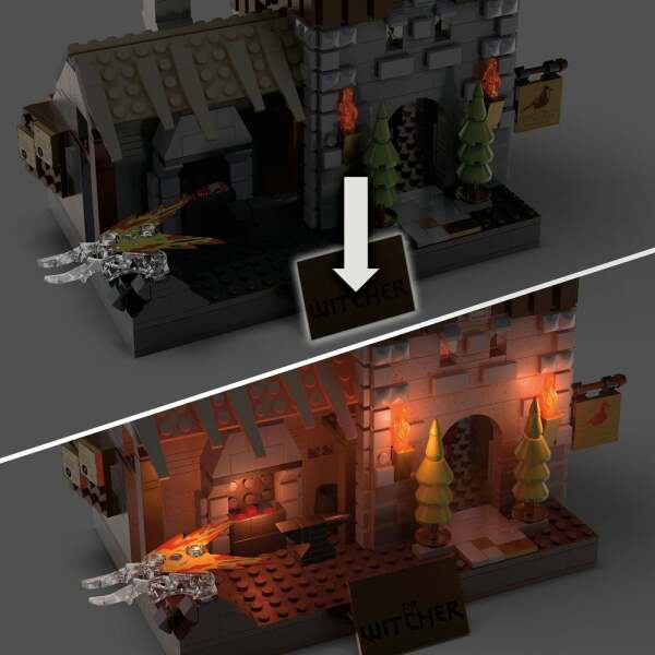 Kit de Construcción Mega Construx Black Series Caza del Grifo de Geralt The Witcher 3: Wild Hunt - Collector4u.com