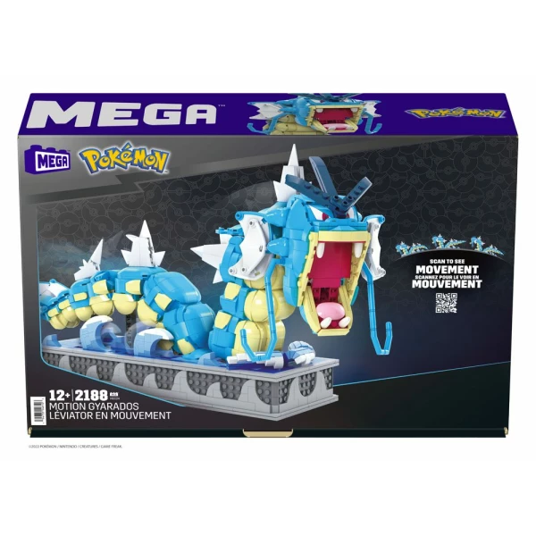 Kit de Construcción Mega Construx Motion Gyarados Pokémon - Collector4u.com