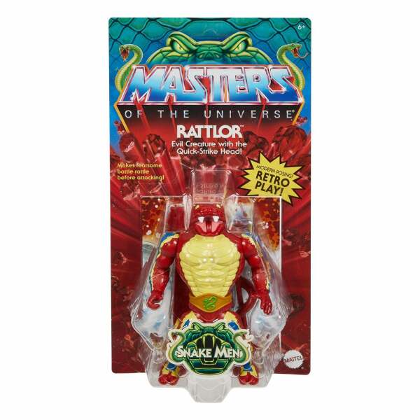 Figuras Rattlor Masters of the Universe Origins 14 cm - Collector4u.com