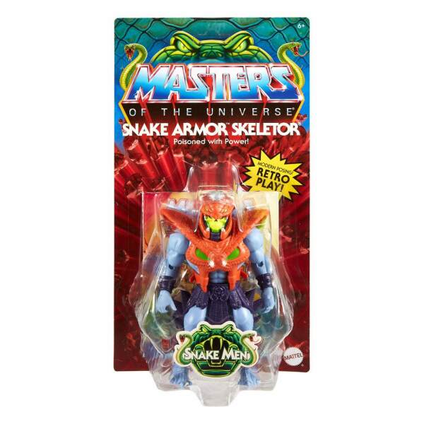 Figuras Snake Armor Skeletor Masters of the Universe Origins 14 cm - Collector4u.com