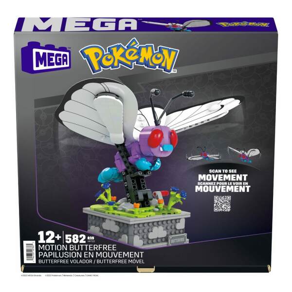Kit de Construcción Mega Construx Motion Butterfree Pokémon - Collector4u.com