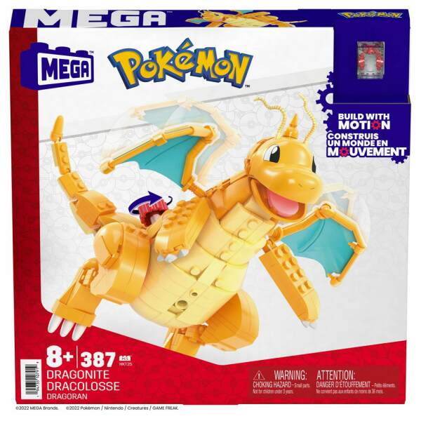 Kit de Construcción Mega Construx Dragonite Pokémon 18 cm - Collector4u.com