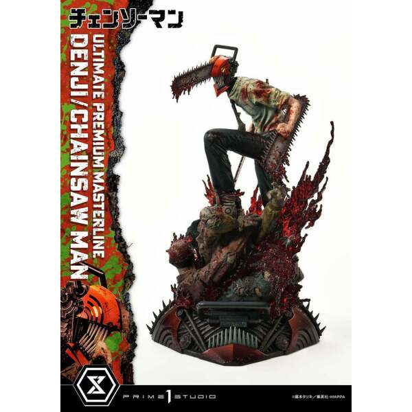 Estatua Denji Chainsaw Man PVC 1/4 57 cm - Collector4u.com