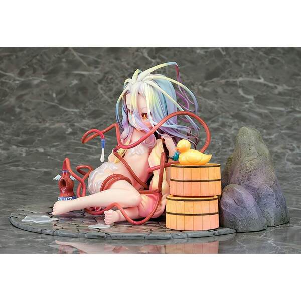 Estatua Shiro Hot Spring Ver No Game No Life PVC 1/7 11 cm - Collector4u.com
