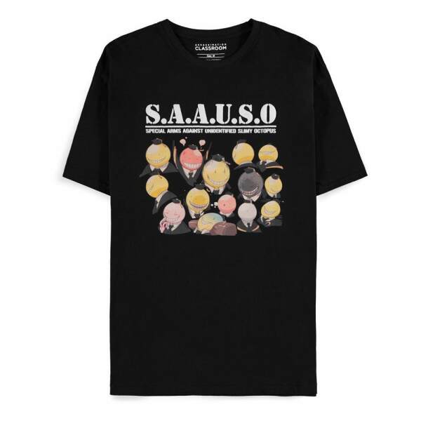 Assassination Classroom Camiseta Koro-Sensei Faces talla XL